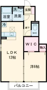 フォレストヒルズ【1階】の間取り