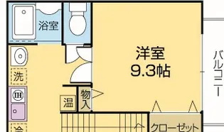 カメリアII【2階】の間取り