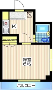 ドエル田園調布【3階】の間取り