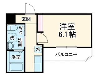 DELIGHT TOWN【3階】の間取り