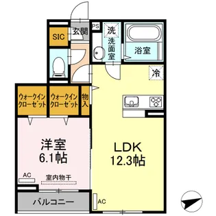 Son tresor(ソントレゾール)【3階】の間取り