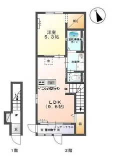 ヴィエナ【2階】の間取り