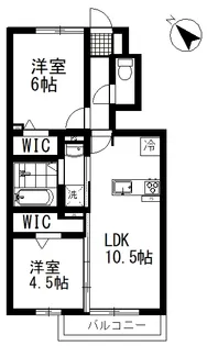 ソラーナ【1階】の間取り