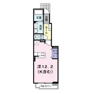広島県福山市東手城町1【アパート】の間取り