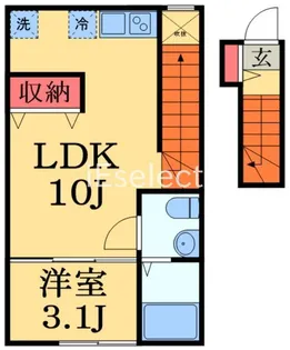 VAU house東千葉【2階】の間取り