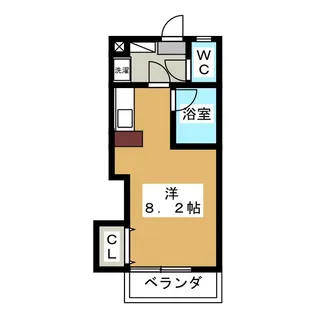 ディファレンス調布【1階】の間取り