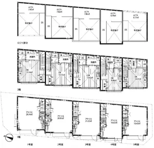 神奈川県横浜市南区中村町5【一戸建】の間取り