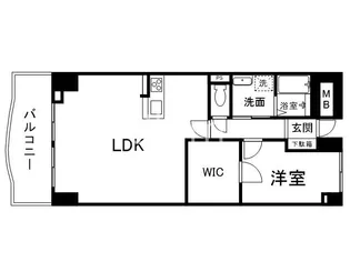 パインフィールド七条【5階】の間取り