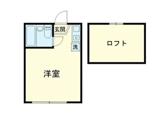カルタス21方南町第一【1階】の間取り