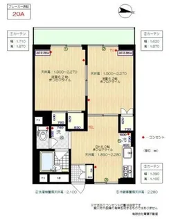 トリヴァンベール桜台B棟【3階】の間取り