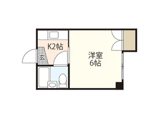 横川章栄ビル【5階】の間取り