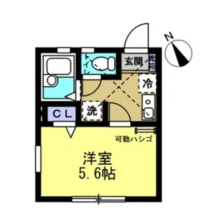 シュルフshowa【2階】の間取り