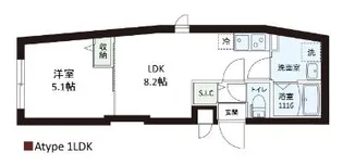 プロスタイルウェルス墨田【3階】の間取り