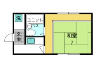 グリーンハイツIの間取り