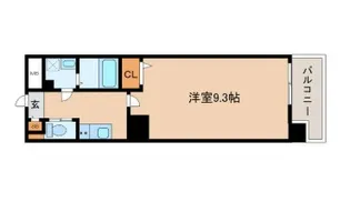 アスコット宮城野【9階】の間取り