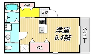 メイユール伊丹西台【3階】の間取り