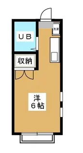 アピカル国立【2階】の間取り