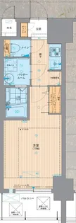 W-STYLE福島IIウィステリア【5階】の間取り
