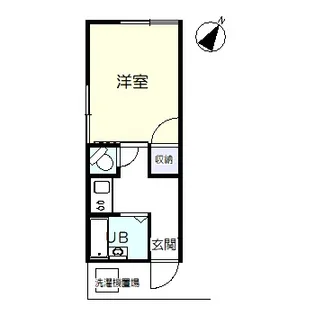 神谷コーポ【2階】の間取り