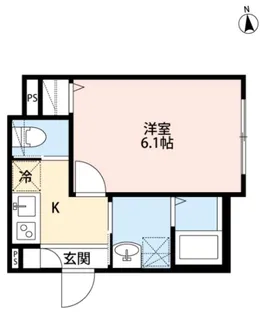 robot home 穴守稲荷【2階】の間取り