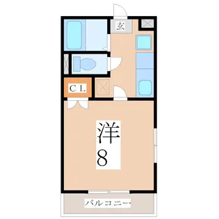 TWINビル【3階】の間取り