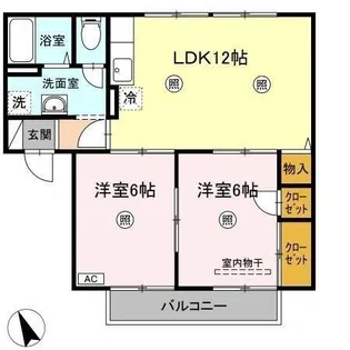 スペースエイト【1階】の間取り