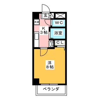 ヤマトマンション西日置【2階】の間取り