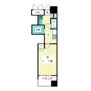 ラムセス大須【6階】の間取り