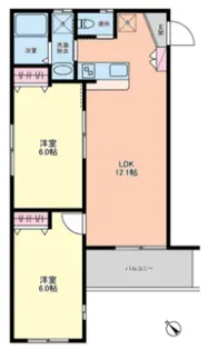 グランコート茗荷谷【1階】の間取り