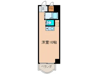 スカイハイツ【2階】の間取り