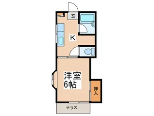 ハウスT【1階】の間取り