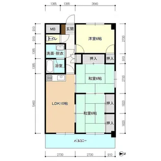 コート アールズ【3階】の間取り