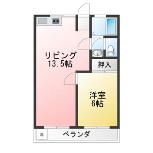 石原ハイツ【2階】の間取り