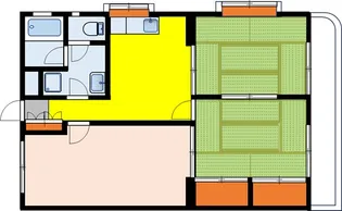 ビルズネットビル【1階】の間取り
