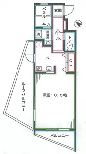 モンテローザ【2階】の間取り