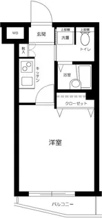 ロアール高円寺【3階】の間取り