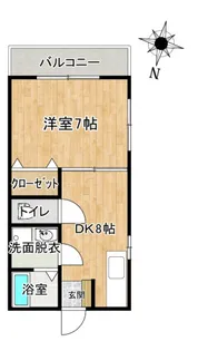 ベルメゾン大野II【2階】の間取り