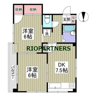 西尾ビル【3階】の間取り