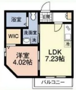 フェリーチェV【3階】の間取り
