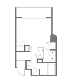 ガーデン代々木八幡【1階】の間取り
