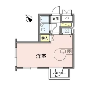マーキュリー西巣鴨【4階】の間取り