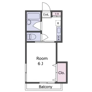 ハイムケイ【1階】の間取り