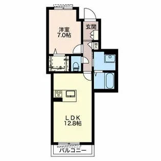 フェリシード【2階】の間取り