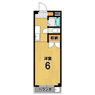 サンジョルディ【1階】の間取り