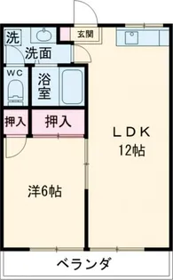 フォレスト富士山【4階】の間取り