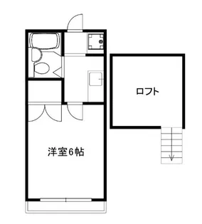 福住プラザ【2階】の間取り