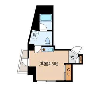 ラ・フィーユ【2階】の間取り