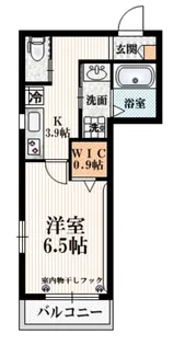 ミナミテラス代々木【3階】の間取り