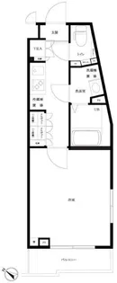 ルーブル小竹向原参番館【4階】の間取り