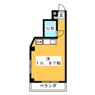 レジデンスペピーノ【2階】の間取り